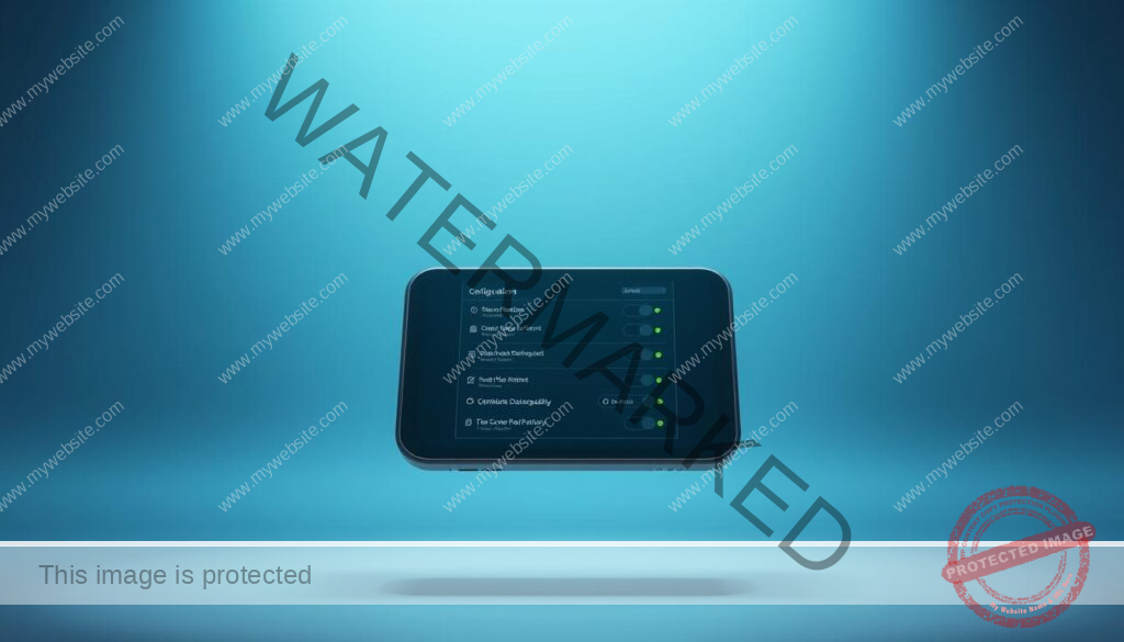 A modern, sleek device with a minimalist user interface floating in a softly-lit, futuristic environment. The device's display shows a series of configuration options and optimization settings, with intuitive controls and toggles. The background is a gradient of cool tones, evoking a sense of digital precision and technological refinement. Subtle ambient lighting casts a gentle glow, highlighting the device's curves and clean lines. The overall composition conveys a harmonious balance between form and function, suggesting an effortless user experience for optimizing device performance.