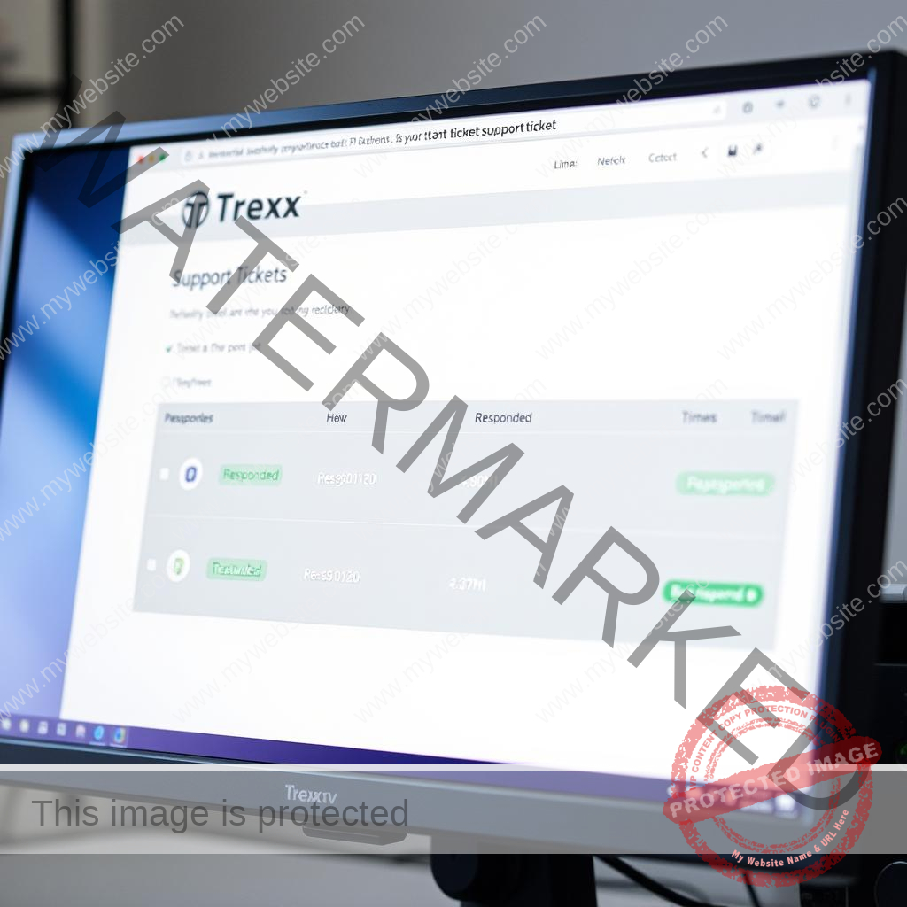Support ticket IPTV customer service system
