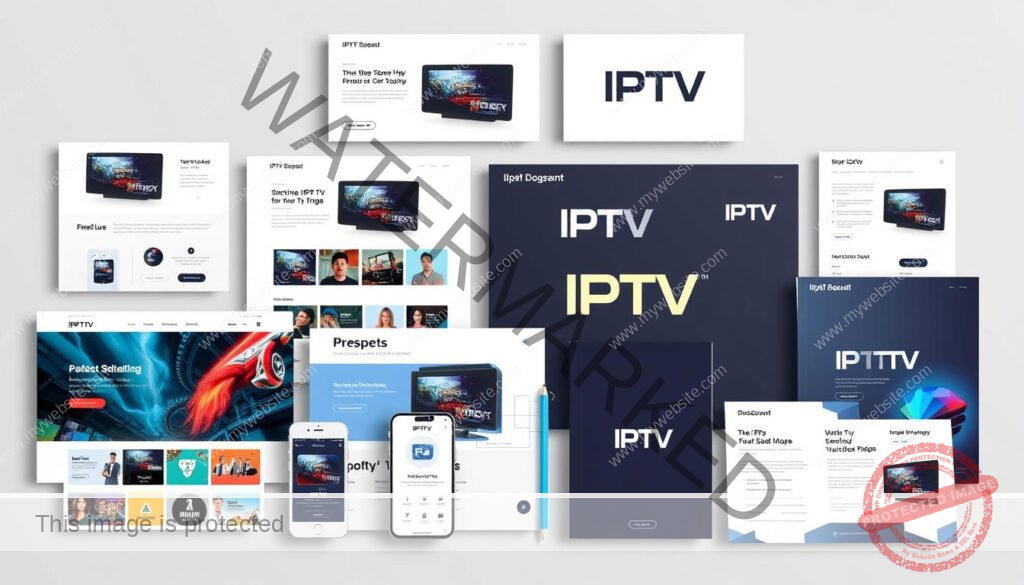 Trex IPTV marketing materials and resources for resellers