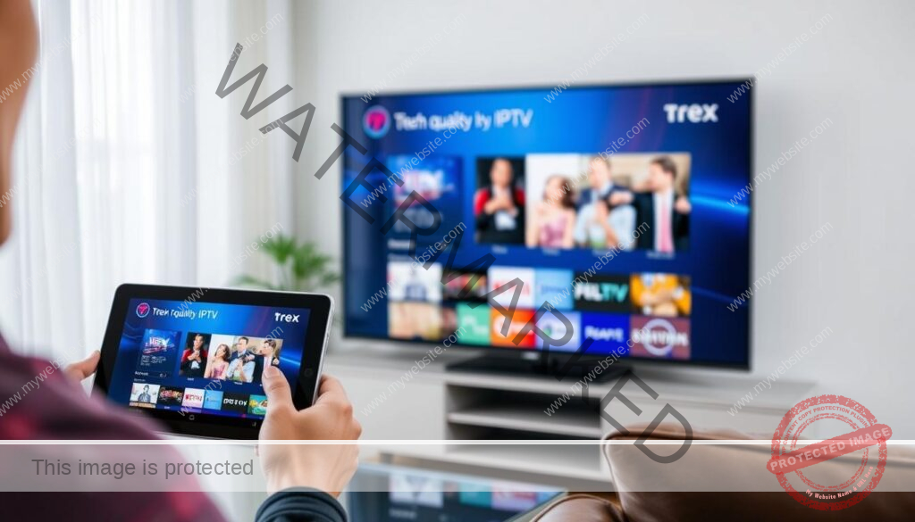 Trex IPTV streaming experience on multiple devices